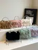 2026 Nuevo Bolso de Felpa Otoño para Mujer Bolso de Mano de Moda Tendencia Bolso de Piel de Alta Gama Nicho Bolso de Hombro Único Cruzado