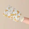 Potente toalla de baño exfoliante, duradera y simple, guantes de baño de doble capa para fregar sin dolor, eliminación de barro, exfoliación y limpieza fácil
