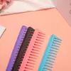 Peine de Dientes Anchos para Mujeres con Cabello Rizado, Uso en Casa, Adecuado para Cabello Largo, Cabello Húmedo, Alisado, Desenredante, Sin Nudos, Herramienta Portátil para Peinar el Cabello