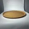 Cesta de Almacenamiento Imitación Pescado Verdura Colador Recogedor Cesta Productos Secos Hogar Pan al Vapor Bambú Secado Tejido a Mano Cesta Redonda Secado Mimbre Tejido