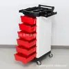 Novo Carrinho de Salão de Beleza Carrinho de Ferramentas para Salão de Cabeleireiro Barbearia Carrinho Especial para Tintura Quente Carrinho de Armazenamento Armário de Ferramentas