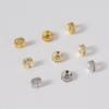 Atacado de Contas Pulseira Colar de Contas Ouro 14K Espaçador de Contas Roda Anel com Zircônia Micro-incrustada Broca Acessórios para Joias DIY