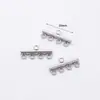 Colgante de Conexión Porosa de Acero Inoxidable, Varilla de Cierre Rápido, Conexión de Anillo de Soldadura, Collar, Hebilla de Pulsera, Accesorios para Joyería Hecha a Mano DIY