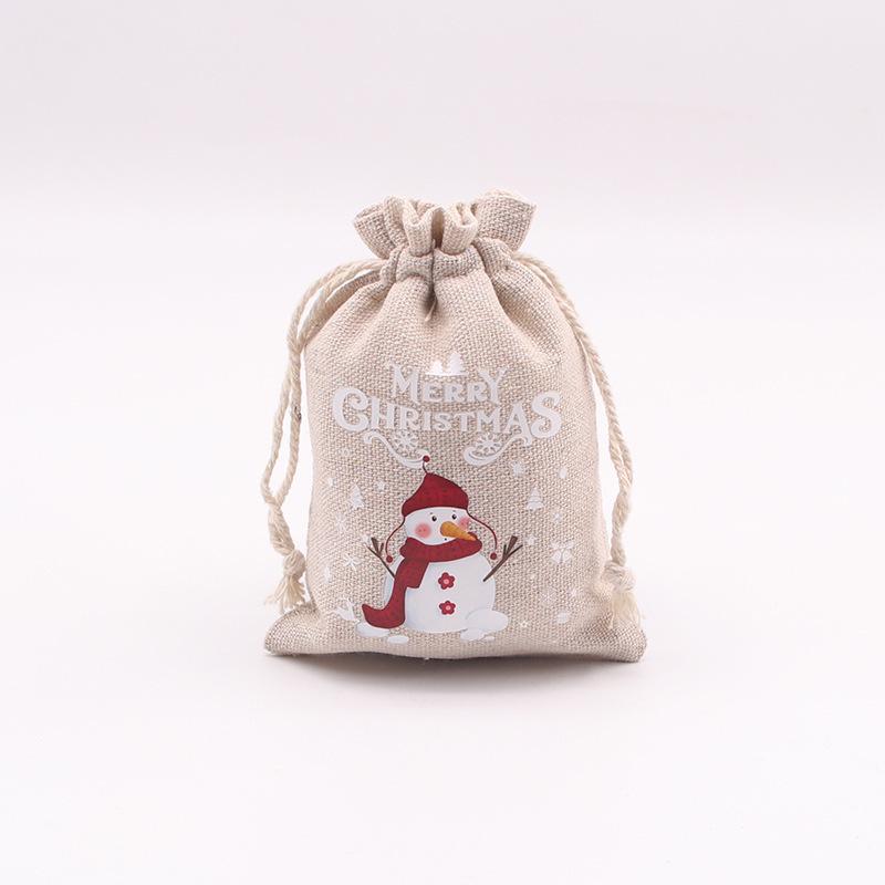 SD04-8号红围巾雪人【两道口棉】;20x30cm