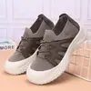 Zapatos de Tela Old Beijing Primavera y Verano Suela Suave Ligeros Slip-on Cómodos Malla Transpirable Suela Gruesa Zapatos Individuales Antideslizantes para Mujer Zapatos para Madres