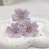 Artesanía de Simulación con Flor de Ciruelo Corazón Adorno de Cabeza Boda Pared de Flores Decoración de Coche de Boda Corona de Sombrero de Paja Accesorios para el Cabello Accesorios para Pasteles Pasador de Flor Flor