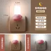 Luz Nocturna Enchufable para Alimentación de Bebés, Protección Ocular Infantil, Luz de Sueño de Bajo Consumo, Luz Ambiental de Dormitorio, Lámpara de Mesa Pequeña de Mesita de Noche