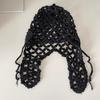 Gorro de Punto Hueco Jin Chen para Niños Primavera y Verano Nicho Tejido a Mano Transpirable Gorro Pullover Sombrero de Lana
