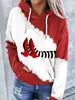 Suéter de Halloween Venta Caliente Transfronteriza Mujer Primavera Nuevo Estampado Chaqueta Casual Tendencia Sudadera con Capucha Mujer Al por Mayor