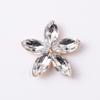 Nova flor de diamante acessórios diy joias de cabelo antigo acessórios de cabelo coroa hairpin acessórios de cobre material spot atacado