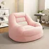 Sillón individual reclinable y para dormir, Sillón sofá perezoso, Silla de ocio, Sofá pequeño para dormitorio, Sofá perezoso para balcón