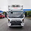 [Fabricante Directo] Camión Refrigerado Marca Dongfeng Blue, Vehículo Pequeño de Transporte en Cadena de Frío, Camión Refrigerado Aislado para Mercancías Congeladas para Exportación