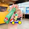 Chaveiro Pingente Desenho Animado Mario Corredor Casal Fofo Pingente de Mochila Escolar Pequeno Presente Chaveiro de Carro Atacado