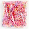 Venta Directa de Fábrica de Accesorios para Niños: 1000 Piezas de Gomas Elásticas Pequeñas Desechables en una Bolsa, Mayoreo de Ligas para el Cabello y Accesorios para el Cabello
