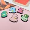 Dinossauro Fofo Pequeno Pvc Borracha Macia Fivela Decorativa Removível para Tamancos, Pingentes de Sapato, Acessórios DIY Transfronteiriços em Estoque