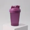 ¡Guau! Taza de Agua Deportiva de Plástico Portátil Conveniente, Vaso Mezclador de Proteínas en Polvo para Fitness al Aire Libre, Personalizable con Impresión de Logo