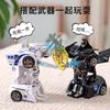 Brinquedo infantil de deformação por impacto com um botão, carro robô Autobots, carro de brinquedo inercial, brinquedos para meninos e meninas, atacado