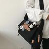 Bolso Bandolera Estilo Herramientas Diablo Harajuku Japonés para Mujer Estilo Coreano ins Estilo Hong Kong Calle Gran Capacidad Mensajero para Hombre Venta al por Mayor