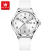 Reloj Oulisi para Hombre, Popular en Douyin, Correa de Silicona, Esfera Digital, Reloj para Estudiantes, Cuarzo, Resistente al Agua, para Estudiantes de Primaria y Secundaria
