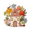 Adesivo de interruptor de série de flores de animais da Amazônia transfronteiriça, pintura de papel, decoração de casa, sala, interruptor, soquete, adesivo de parede