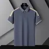 Moda de Verano Nueva Transfronteriza Versátil Casual para Hombre Holgado Manga Corta Simple Camisa Polo para Hombre