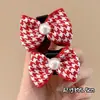 Nuevo Pasador Estilo Coreano Lazo Pinza Pequeña Femenino Gama Alta Lindo Pasador de Princesa Pasador para Flequillo Lateral Accesorios para el Cabello
