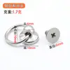 Directamente del Fabricante, Piercings para Pezón con Forma de Cabeza de Monje Anular, Accesorios para Fundas de Teléfono, Tachuelas para Decoración de Cajas, Grandes Cantidades en Stock