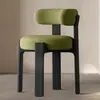 Silla Estilo Medieval, Silla de Comedor de Madera Maciza, Nueva Silla Moderna de Diseño de Gama Alta para Uso Doméstico, Silla Simple con Respaldo Estilo Nórdico Francés