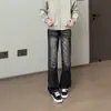 2026 Jeans Americanos com Padrão de Bigodes de Gato Micro Flare Masculino Outono Marca Tendência High Street Bonito Travesso Retro Versátil Perna Larga Calça Longa Gancho