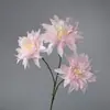 Crisantemo de Garra Grande Artificial 3 Cabezas Crisantemo de Garra Grande Flor Artificial Flor de Salón de Bodas Arreglo Floral Falso Fabricante Venta al por Mayor en Stock Epiphyllum