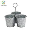 Balde de Talheres Estilo Europeu Ins Super Popular Utensílios de Mesa Bolsa Tripla Cesta de Armazenamento Diversos Armazenamento de Cozinha Cesta para Talheres Gaiola para Hashis