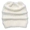 Gorra de Punto Transparente para Mujer con Abertura para Cola de Caballo 2021, Gorro de Lana con Parte Superior Abierta, Otoño e Invierno Europeo y Americano, Gorro Pullover de Amazon