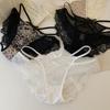 Hechicera Guepardo* Estilo Francés de Pura Pasión Ropa Interior Sexy de Encaje para Mujer Belleza Juvenil Malla Transpirable Calzones Sin Costuras