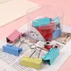 Clipes de Papel Coloridos Grandes, Clipes de Papel Pequenos, Clipes de Bilhete, Clipes Cauda de Andorinha, Clipes Cauda de Fênix, Pequenos Materiais de Escritório