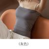 Camisole de Verão da Moda Feminina Cor Sólida Camisa Base Roupa Externa Simples Popular na Internet Spice Girl Bojo Fixo Colete Pequeno Lote