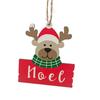 Nuevo Árbol de Navidad de Madera Muñeco de Nieve Colgante de Viruta de Madera Popular Transfronterizo Colorido Viruta de Madera Adorno de Navidad Colgante en Stock