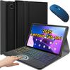 Funda de cuero con teclado Bluetooth inalámbrico para tableta Lenovo Tab 10.1 2025