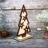 Árvore de Natal Casa Pequenas Decorações de Natal Decoração Cena Arranjo Adereços de Natal Pequenos Presentes Joias de Mesa