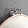 Estante para Lavabo de Cocina Gancho de Lavabo Montado en Pared para el Hogar Estante de Almacenamiento sin Taladro para Baño Estante de Almacenamiento con Gancho para Lavabo