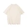 Camiseta Masculina Manga Curta Gola Redonda, Top Masculino Soltinho Fresco e Casual, Camisa Base Dopamina da Moda de Marca de Luxo para Homens