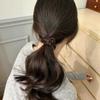Nuevo estilo de lazo de malla para el cabello de intestino delgado para mujeres de Corea del Sur, tocado de alta calidad, simple, de alta elasticidad, cola de ponda, cuerda para el cabello, accesorios para el cabello