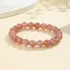 Joyería de Moda Popular Transfronteriza Europea y Americana Pulsera de Piedra Natural de 8 mm Amatista Ojo de Tigre Ágata Pulsera Joyería