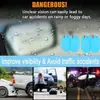 Película Impermeable Antivaho de Alta Definición Repelente al Agua para Espejo Retrovisor Lateral de Coche Universal Byd Listo en Stock