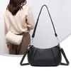 Bolsa de Ombro Nicho Estilo Coreano para Mulheres, Nova Moda Outono e Inverno 2025, Bolsa Transversal Casual Simples Retrô