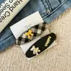 Estilo Nuevo Coreano Cuadros Coloridos Dibujos Animados Gama Alta Versátil Pinza para el Cabello Bb Accesorio para el Cabello Nicho Pinza para el Flequillo Pasador para Niñas