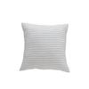 Funda de almohada de algodón a rayas con lavado sencillo, estilo Ins, para el hogar, dormitorio, sala de estar, cama, cojín grueso