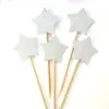 Love Star Tarjeta de Inserción para Pastel de Cumpleaños Pastel de Cumpleaños Mesa de Postres Inserción Decorativa Tarjeta de Inserción Decorativa Estrella de Cinco Puntas