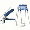 Pinza Antiescaldados para Tazón Pinza de Mano Antiescaldados de Cocina Pinza para Platos Pinza Aislante de Acero Inoxidable para Verduras al Vapor Juego de Tazones