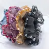 Nuevo aro de pelo de intestino grueso de hilo de seda estilo fresco grande aro de pelo de intestino grueso femenino super hada Corea del Sur hilo de seda celebridad de Internet accesorios para el cabello al por mayor