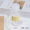 Manicura Botella Presionable Líquido Limpiador Agua Removedora de Uñas Embotellado Botella de Loción Portátil a Prueba de Fugas Botella Vacía Dedicada para Salones de Uñas